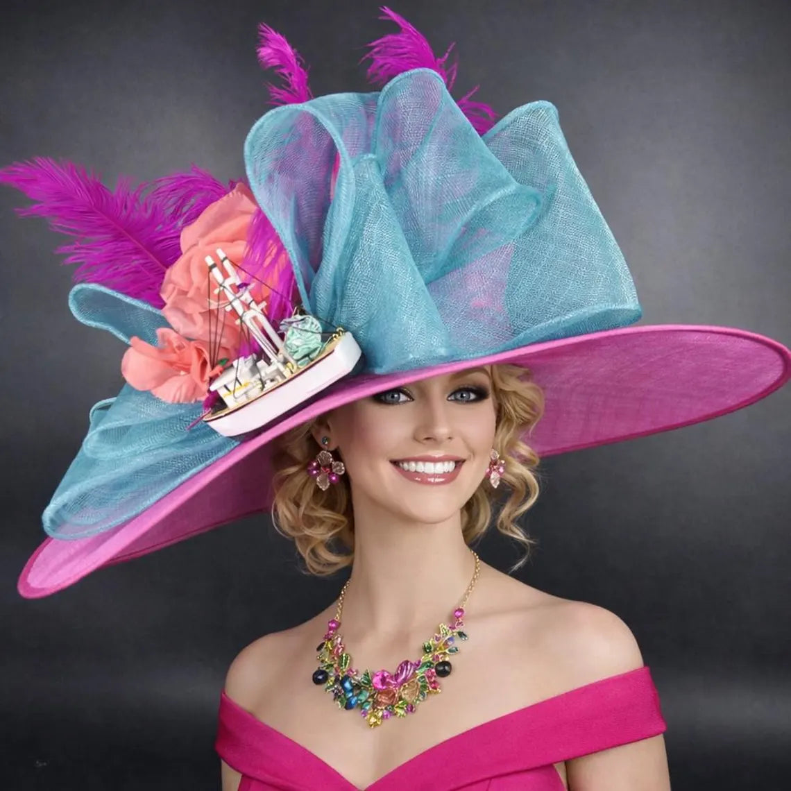 Statement Derby Hats – Miss Race Derby Hats