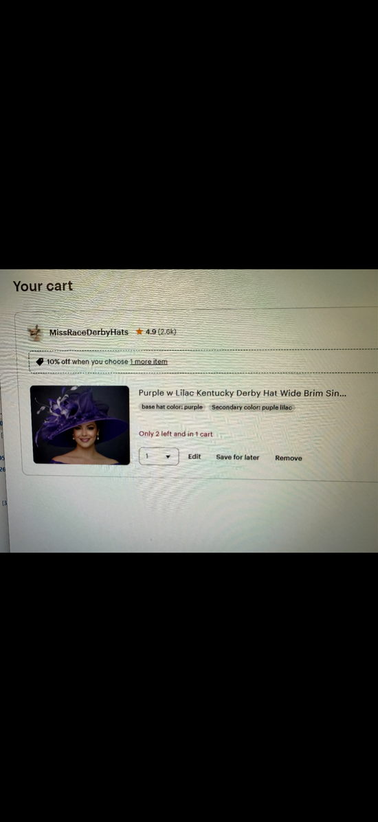 Special order for Patti