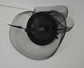 DerbyWedding Feather Floral Organza w Sinamay Headband Fascinator Hat Cocktail Black