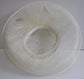 Ivory Derby Hat, Wide Brim Sinamay Church Hat