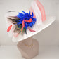 Sinamay Kentucky Derby Hat: Wide Brim Royal Ascot Wedding Hat