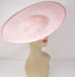 Sinamay Kentucky Derby Hat Base: Upturned Brim DIY Millinery Supply (16.14" Diameter)