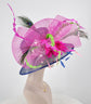 Kentucky Derby Sinamay Hat: Wide Brim Tea Party Wedding Hat