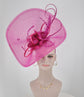 Royal Ascot Fascinator Hat: Jumbo Feather Flower, Kentucky Derby Wedding