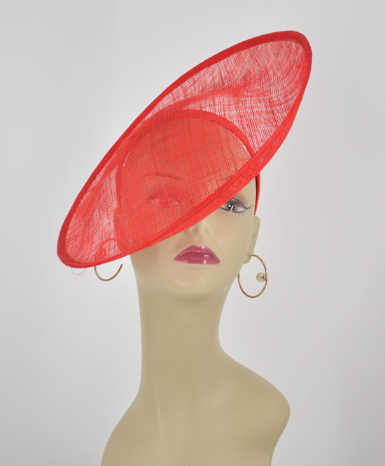 Sinamay Saucer Hat Base: 14.5" DIY Kentucky Derby Millinery Supply