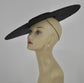 Large Brim Sinamay Fascinator Hat: DerbyMillinery Supply (18.5")