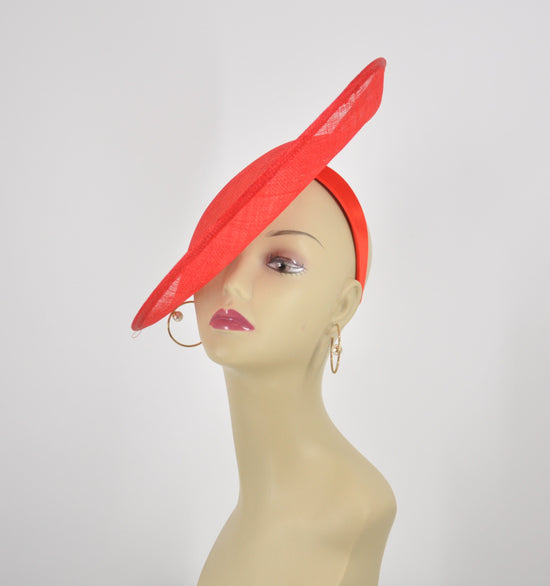 Sinamay Saucer Hat Base: 14.5" DIY DerbyMillinery Supply