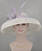 Audrey Hepburn Style Sinamay Dome Hat: DerbyTea Party
