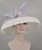 Audrey Hepburn Style Sinamay Dome Hat: Kentucky Derby Tea Party