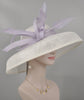 Audrey Hepburn Style Sinamay Dome Hat: DerbyTea Party