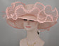 Church Kentucky Derby Hat Carriage Tea Party Wedding Wide Brim Woman&