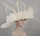 Wide Brim Feather Derby Hat: Royal Ascot Wedding Party