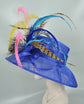 Church Kentucky Derby Hat Carriage Tea Party Wedding Wide Brim Women&