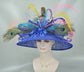 Church Kentucky Derby Hat Carriage Tea Party Wedding Wide Brim Women&