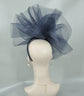 Navy Crinoline Fascinator Hat: Kentucky Derby, Wedding, Tea Party