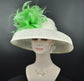 Sinamay Dome Hat: Audrey Hepburn Style, Kentucky Derby, Tea Party