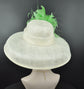 Sinamay Dome Hat: Audrey Hepburn Style, Kentucky Derby, Tea Party