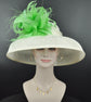Sinamay Dome Hat: Audrey Hepburn Style, Kentucky Derby, Tea Party