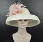 Sinamay Dome Hat: Audrey Hepburn Style, DerbyTea Party Hat