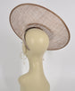 Sinamay Saucer Hat Base: DIY Millinery Supply, 16.14" Round Brim