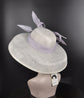 Audrey Hepburn Style Sinamay Dome Hat: Kentucky Derby Tea Party