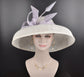Audrey Hepburn Style Sinamay Dome Hat: Kentucky Derby Tea Party