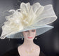 Powder Blue Kentucky Derby Hat: Sinamay Wedding Ascot Hat