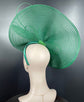 Green Ascot Fascinator Hat: Kentucky Derby, Tea Party Wedding
