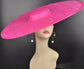 Wide Brim Sinamay Fascinator Hat: DIY Millinery Supply (23.03 Diameter)