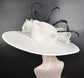 Wide Brim Kentucky Derby Hat: Royal Ascot Wedding Party Hat