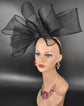 Oversize Sinamay Fascinator Hat: Kentucky Derby Tea Party Headband