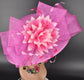 Fuchsia Pink Feather Flower Hat: Royal Ascot Kentucky Derby Occasion Hat