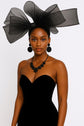 Oversize Sinamay Fascinator Hat: Kentucky Derby Tea Party Headband