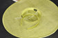 Lime Green Wide Brim Sinamay Fascinator Hat  Ascot Royal Hat for Wedding Race Day Kentucky Derby Party Mother of the Bride