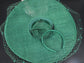 Emerald Green Wide Brim Fascinator Hat with Veil 18 Inch Sinamay Ascot Hat for Wedding Race Day Kentucky Derby Party Mother of the Bride