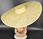 Yellow Super Wide Brim Sinamay Fascinator Hat Ascot Royal Hat  Wedding Race Day Kentucky Derby Party Mother of the Bride Studio Photoshoot