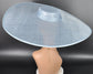 Light Blue Wide Brim Sinamay Fascinator Hat  Ascot Royal Hat for Wedding Race Day Kentucky Derby Party Mother of the Bride Studio Photoshoot